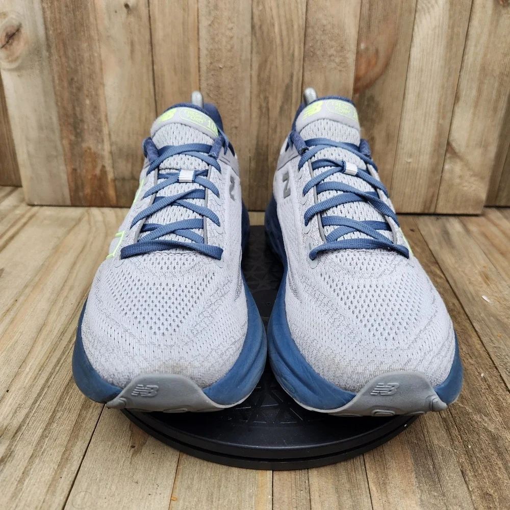New Balance Fresh Foam X 1080 v11 Mens size 8 Grey Navy Blue Running Shoes